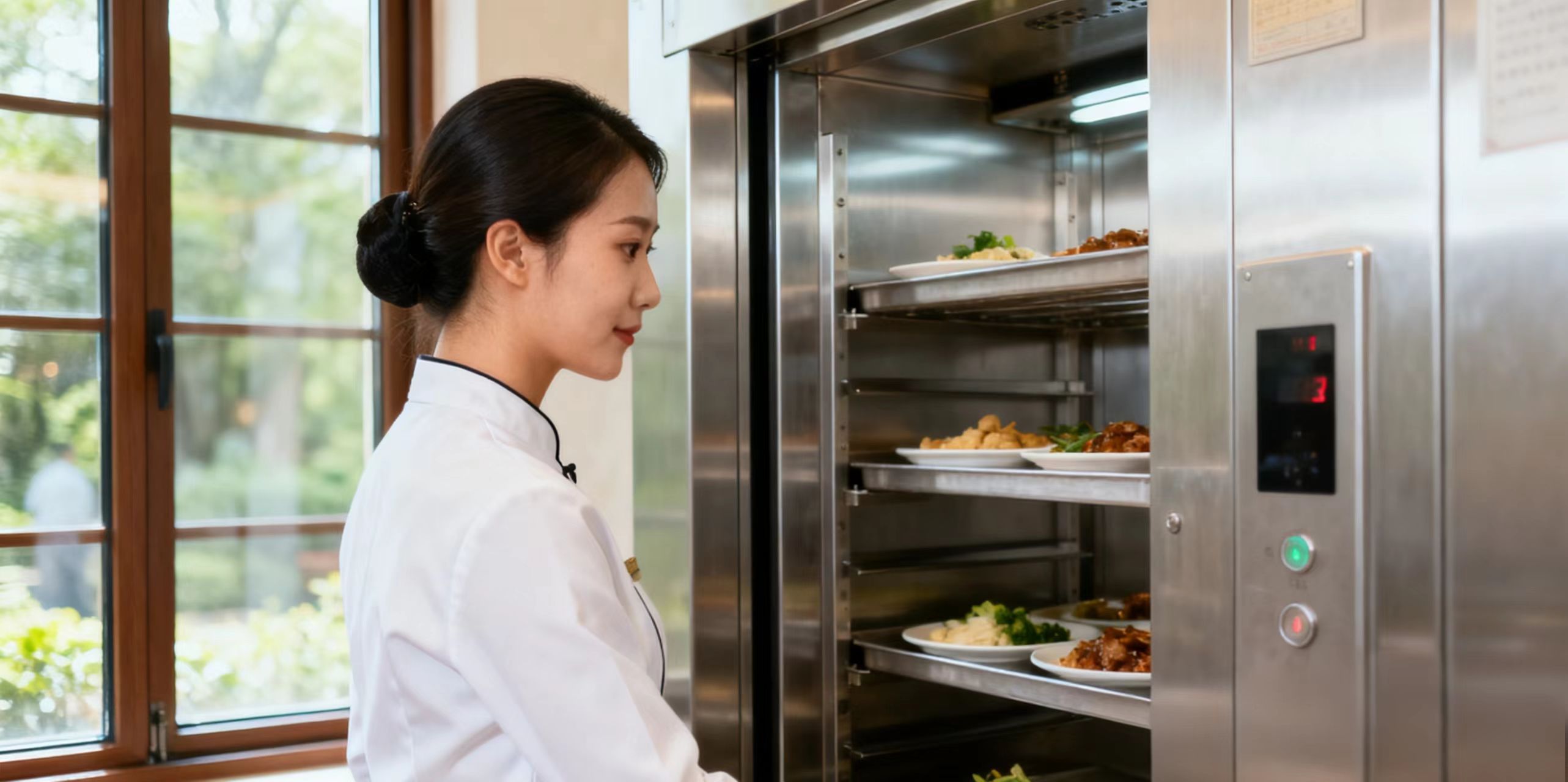 空间有限，效率无限——餐梯，多层餐厅的“垂直高速路”