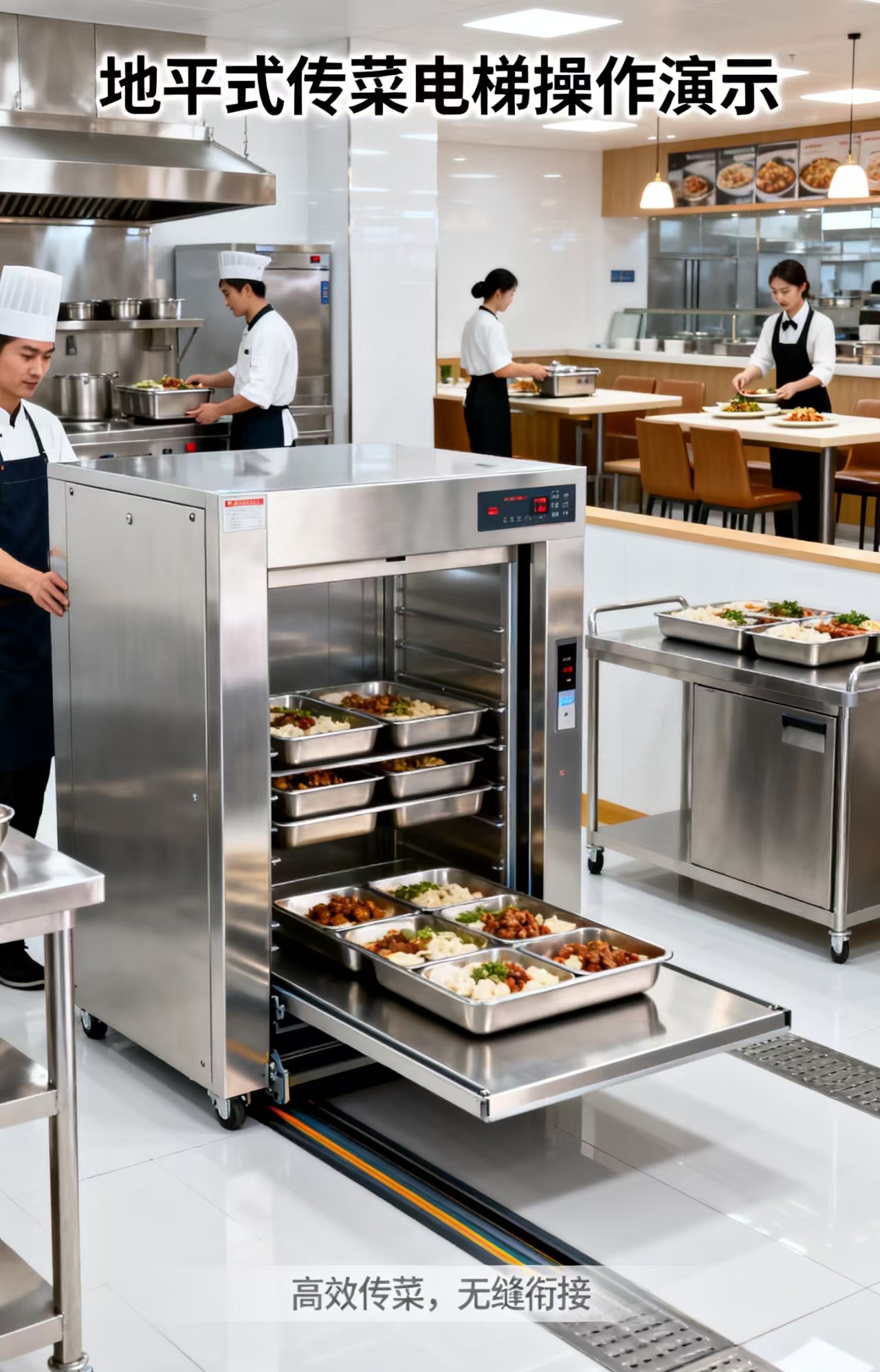 后厨到前厅，传菜提速3倍！传菜梯提升机才是您的“隐形跑堂”