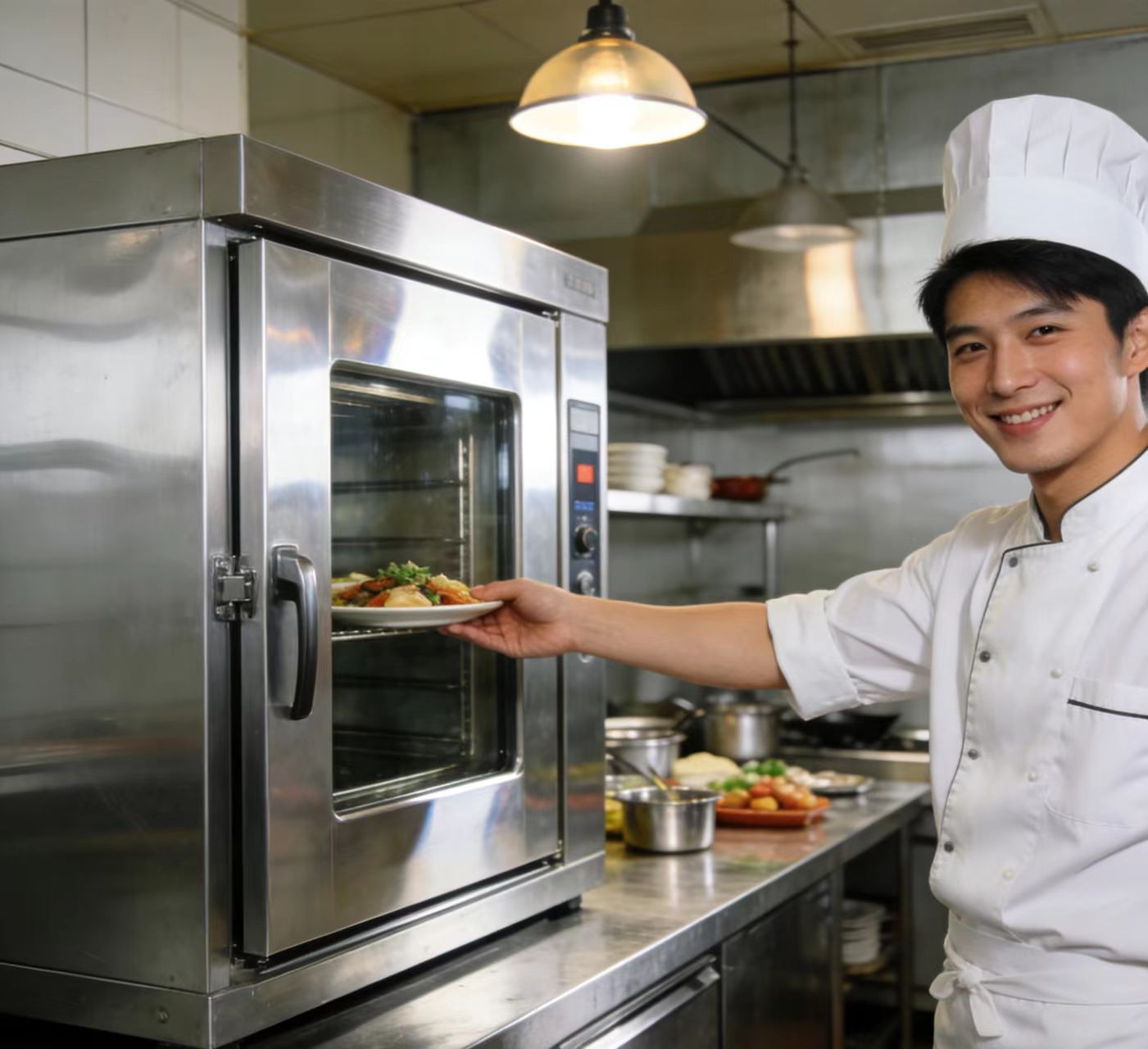 专业餐厅解决方案：宁静高效的曳引式传菜电梯